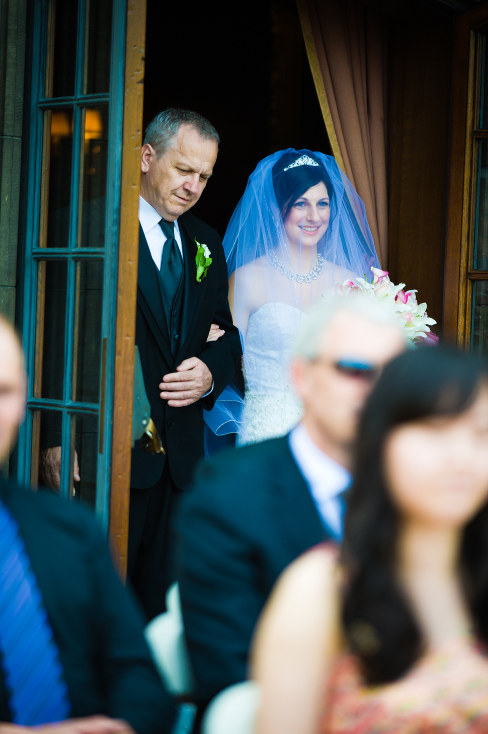 The Entrance | Brad + Val Willstead Manor Wedding Photographer