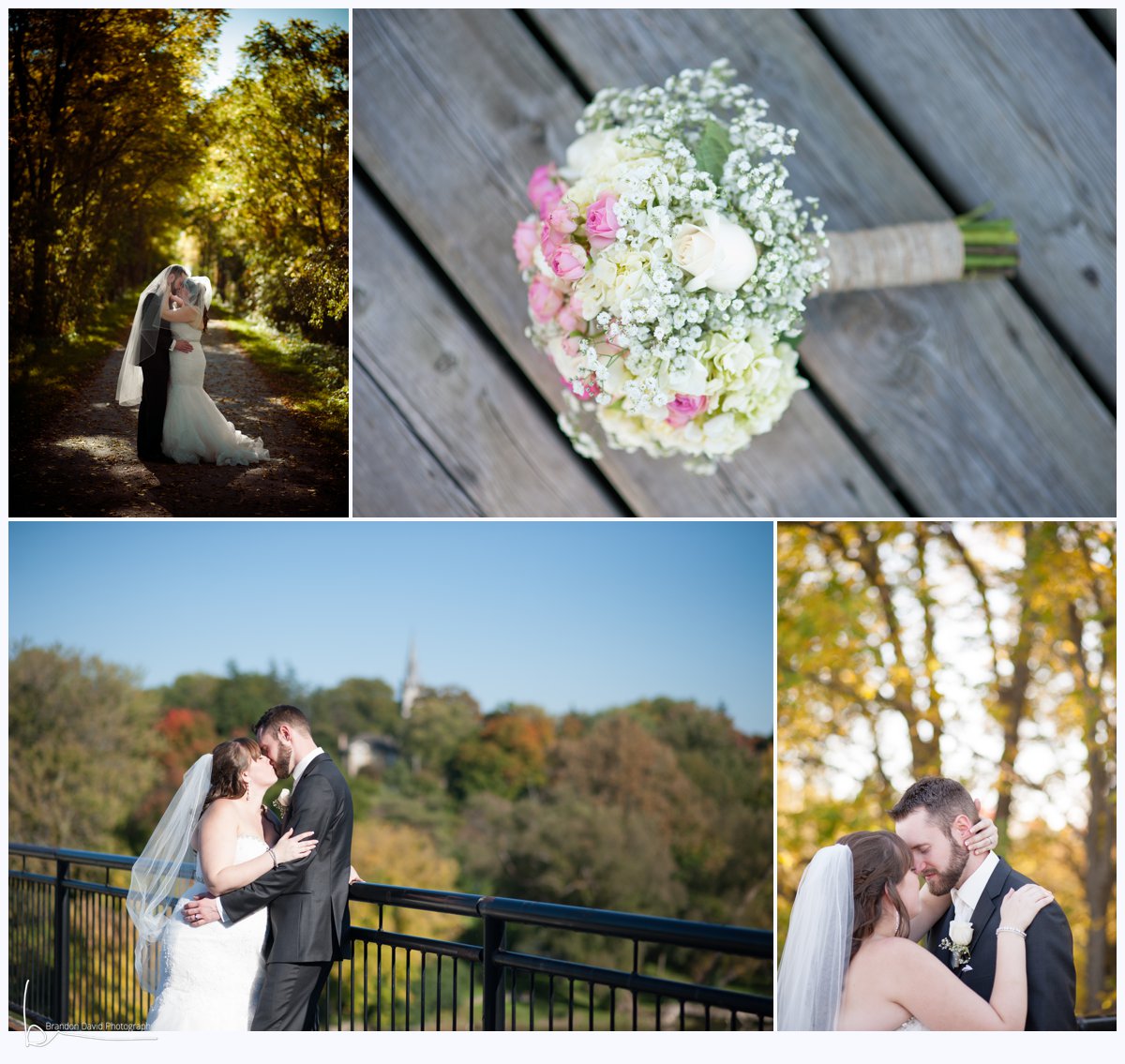 Ingersoll Wedding Photographer - Romantic Bride and Groom images